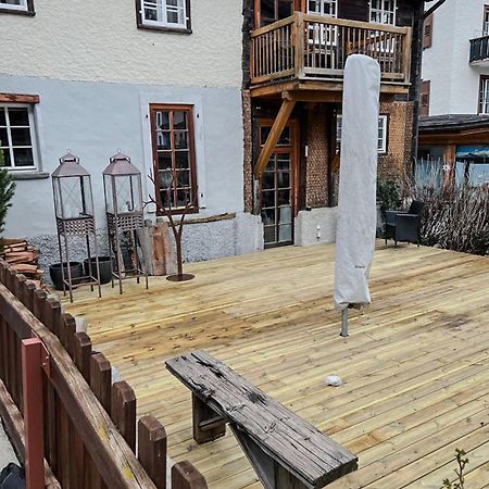 Alte Post Saas-Fee Apartment Bagian luar foto
