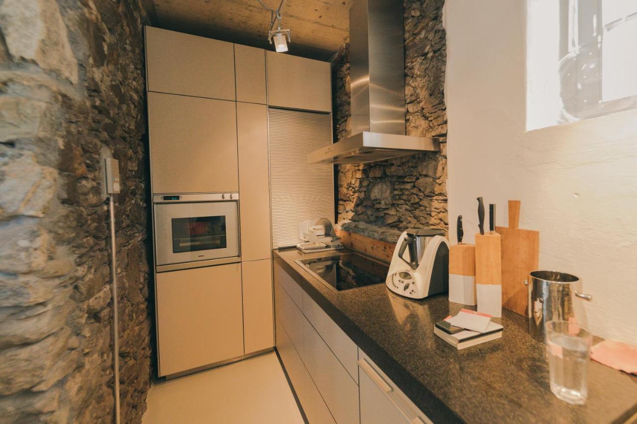 Alte Post Saas-Fee Apartment Bagian luar foto