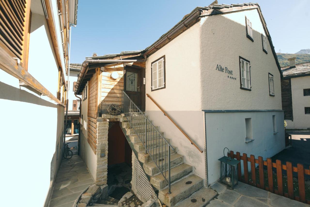 Alte Post Saas-Fee Apartment Bagian luar foto