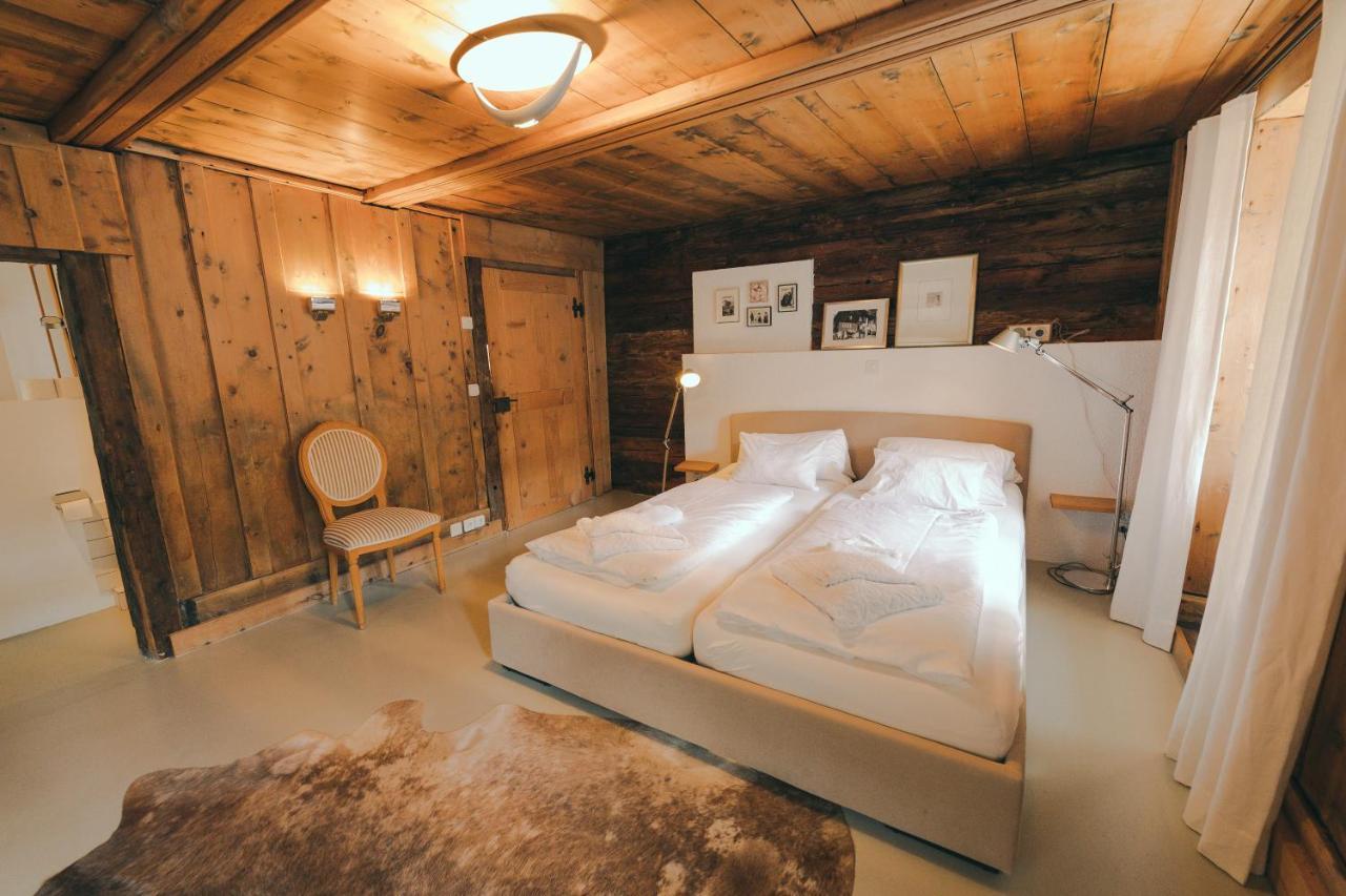 Alte Post Saas-Fee Apartment Bagian luar foto