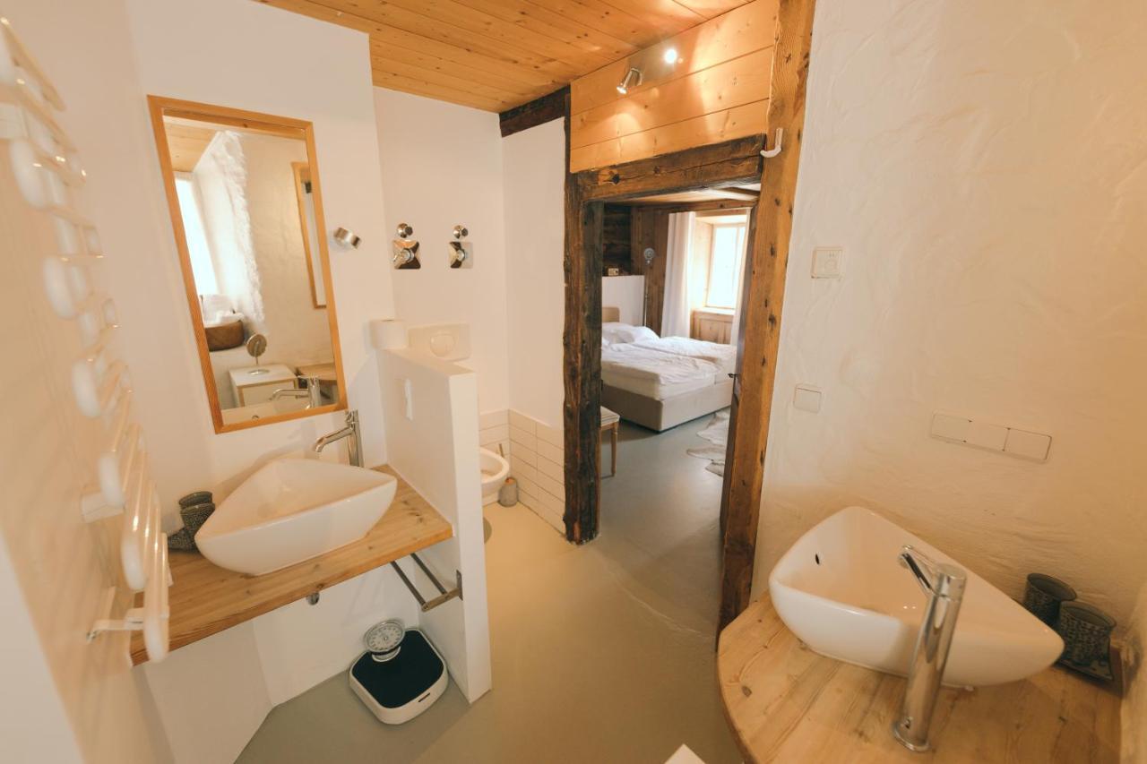 Alte Post Saas-Fee Apartment Bagian luar foto