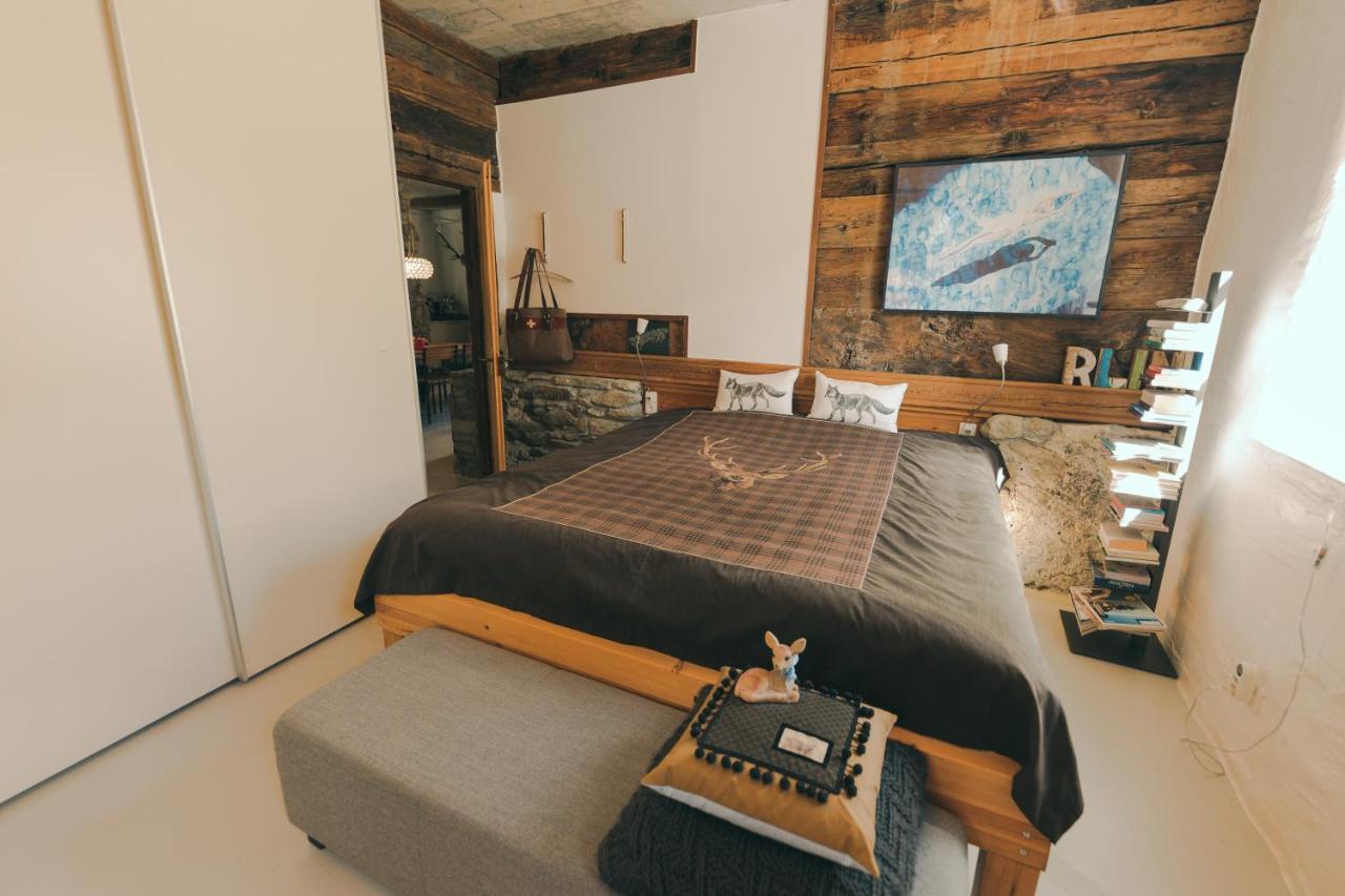Alte Post Saas-Fee Apartment Bagian luar foto