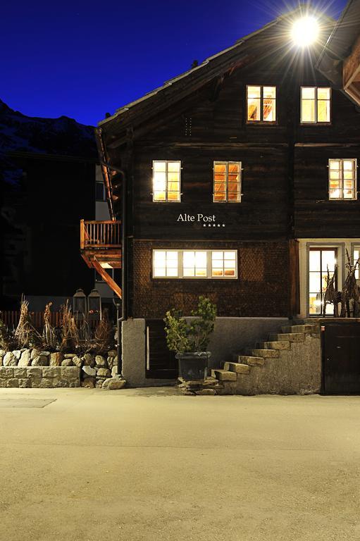 Alte Post Saas-Fee Apartment Bagian luar foto